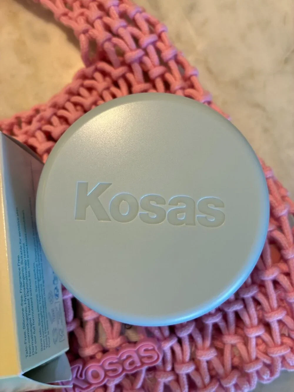 Kosas Cloud Set Translucent Candy Rose Ultra Transparent Powder w/ Bag NEW